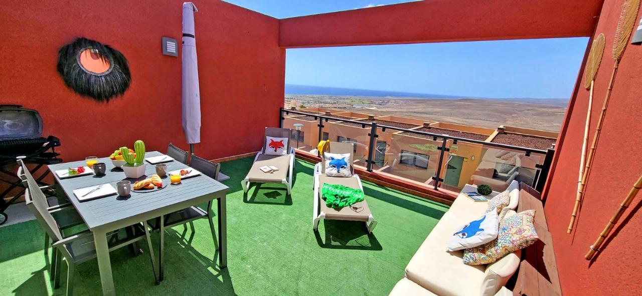 Ferienhaus Casa Caleta - Caleta Fuste - Meerblick - Pool - Glasfaserinternet كاليتا ذي فوستي المظهر الخارجي الصورة